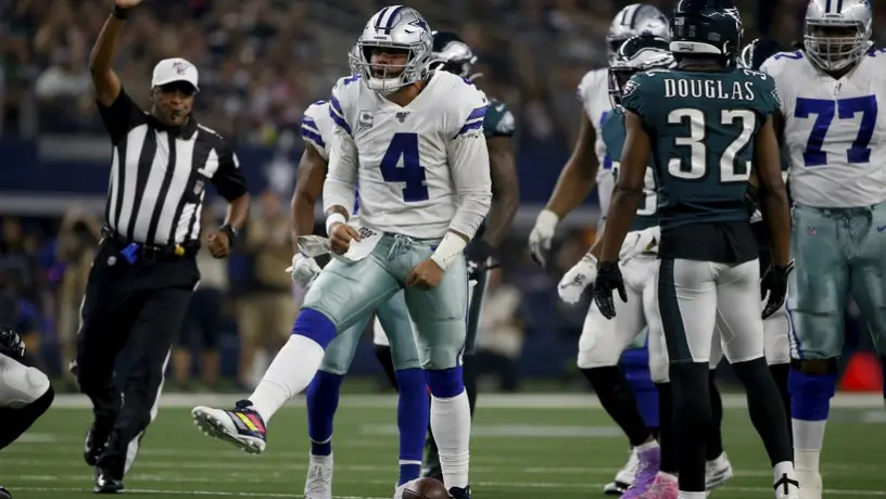 Cowboys arrolló a Eagles y recuperó la cima en el Este