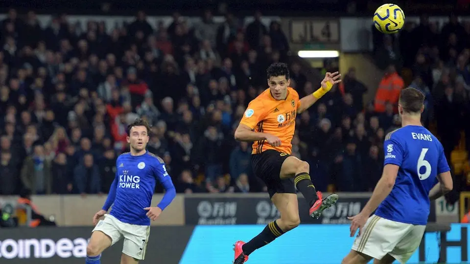 Raúl Jiménez y Wolves dividieron puntos con Leicester City en Molineux