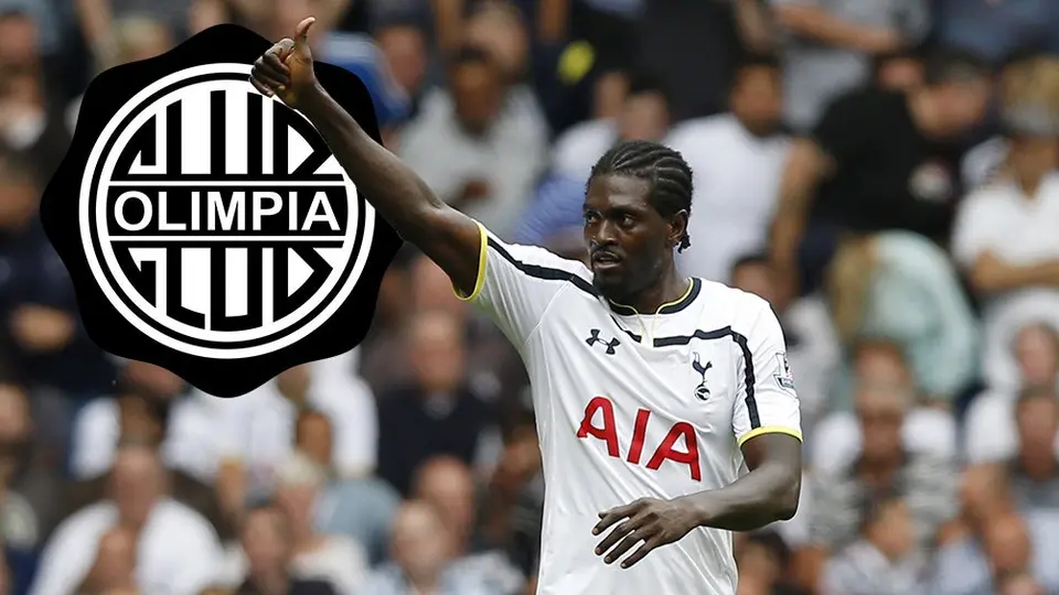 Olimpia de Paraguay oficializó fichaje de Emmanuel Adebayor