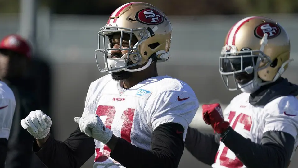 Tevin Coleman, corredor de 49ers, optimista de poder estar en el Super Bowl