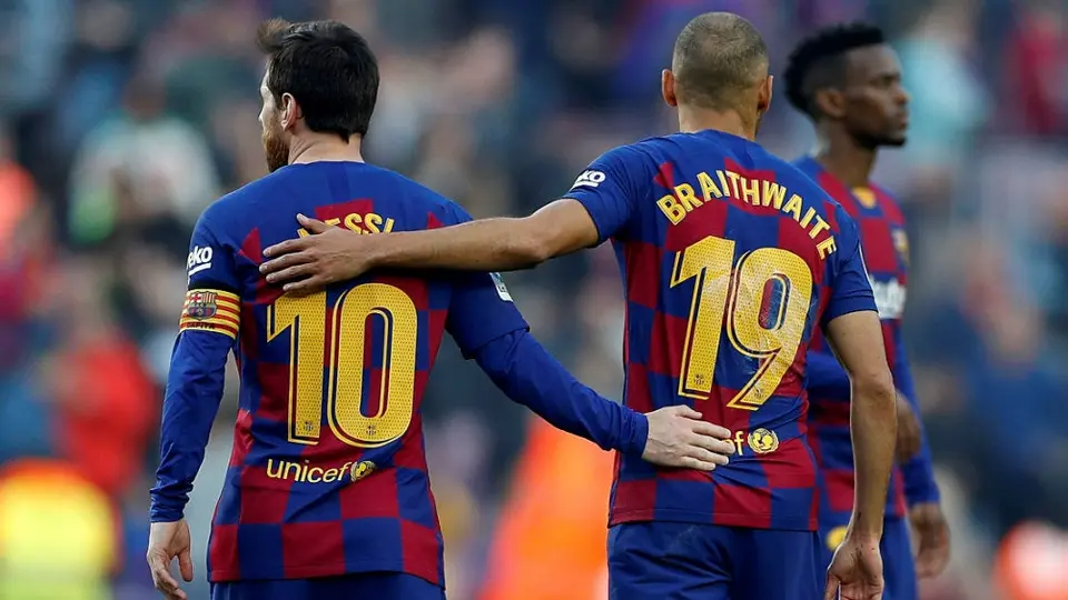 Braithwaite: 'No voy a lavar mi ropa porque Messi me abrazó'