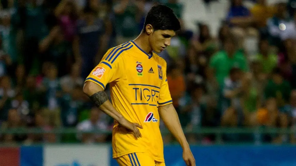Alan Pulido, en su etapa como jugador de Tigres en 2014 | IMAGO7