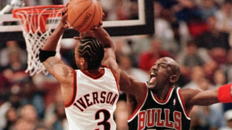Michael Jordan a Allen Iverson cuando lo conoció: '¿Qué pasó, perra?'