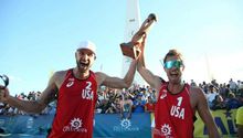 Australia y Estados Unidos se coronaron en el  Tour Mundial de Voleibol