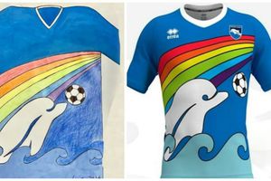 Niño de seis años diseñó equipación de Pescara en medio de crisis por coronavirus