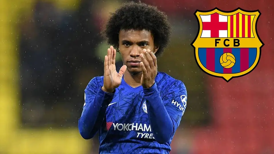 Willian volvería a estar en la mira del Barcelona al no renovar con Chelsea