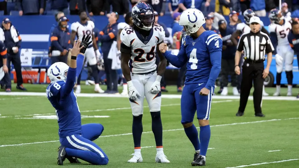Vinatieri definió victoria de Colts ante Broncos