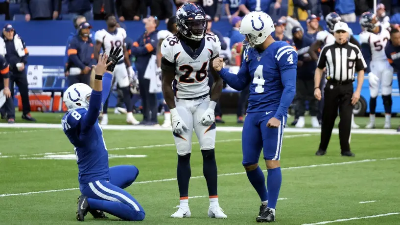 Vinatieri definió victoria de Colts ante Broncos