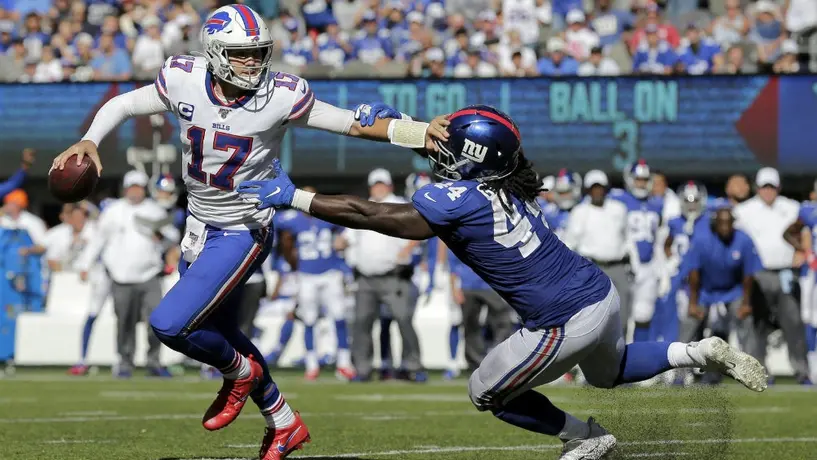 Bills triunfó en casa de los Giants comandados por Josh Allen