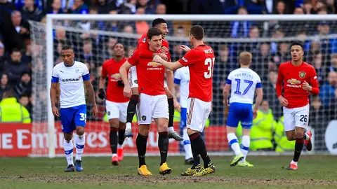Manchester United se dio festín con equipo de Cuarta División en FA Cup