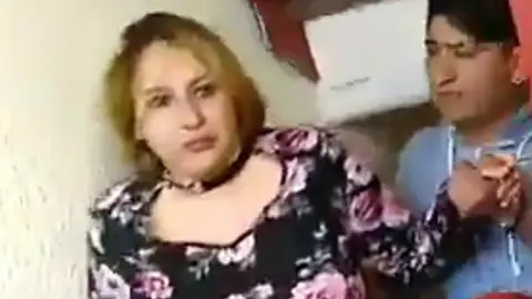 Así estaba Karen Espíndola mientras la policía pensaba que estaba secuestrada