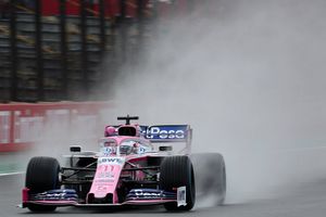 Sergio Pérez terminó noveno en el Gran Premio de Brasil