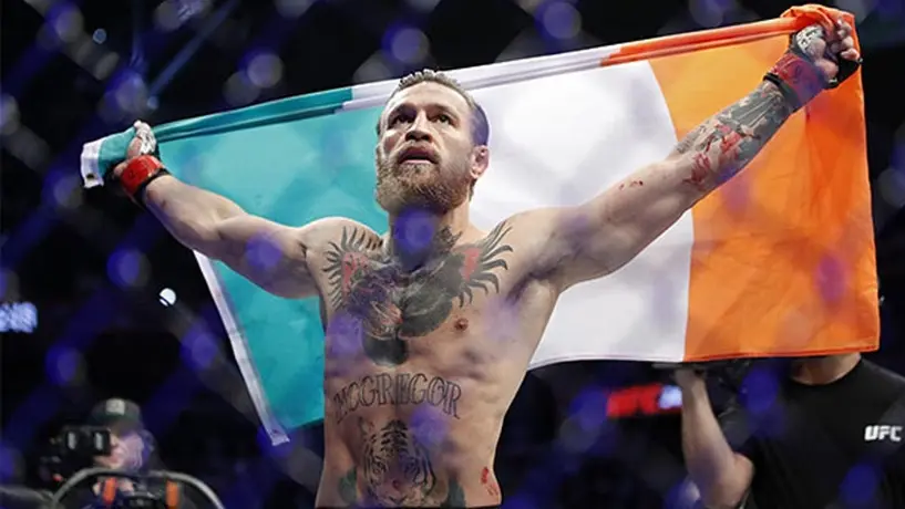 Conor McGregor aceptó subirse al ring para pelear con Óscar de La Hoya