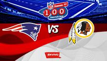 New England Patriots vs Washington Redskins NFL en vivo y en directo Semana 5