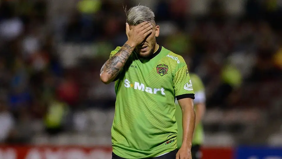 Gabriel Hachen, jugador de Juárez, fue suspendido un año por agredir a un árbitro