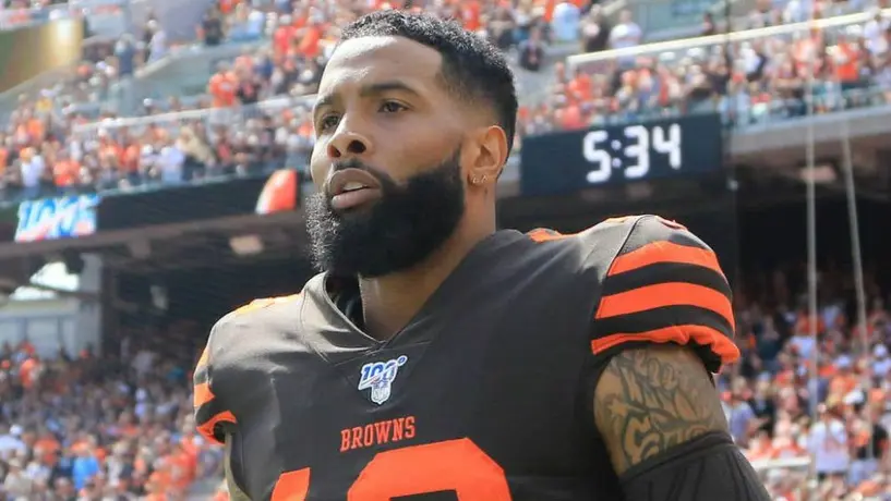 Odell Beckham Jr se tatuó la cara de Kobe Bryant 
