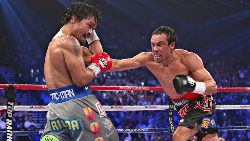 Márquez respondió a críticas del Terrible Morales: 'Gané las cuatro peleas vs Pacquiao'