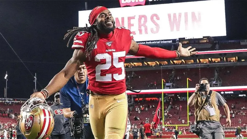 Richard Sherman reconoció que mintió sobre saludo de Baker Mayfield