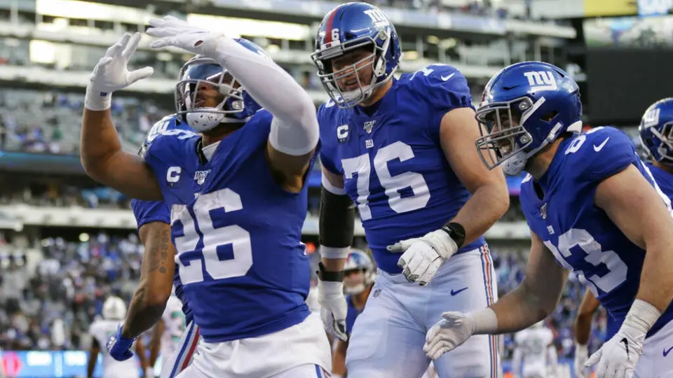 Giants cortó racha de nueve derrotas en fila tras victoria sobre Dolphins