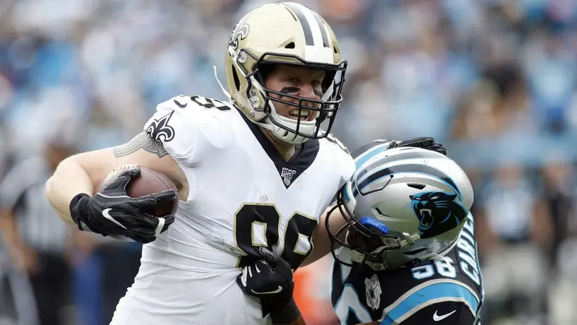 Saints aplastó a Panthers y confía en descansar la primera semana de Playoffs