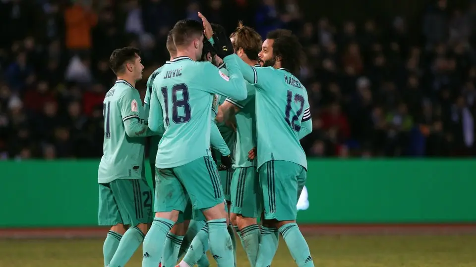 Real Madrid venció a Unionistas de Salamanca en su debut en la Copa del Rey