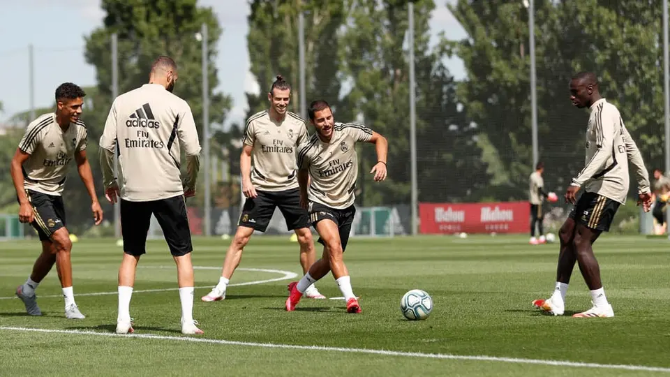 Real Madrid: Bale y Hazard entrenaron al parejo y apuntan al Valencia
