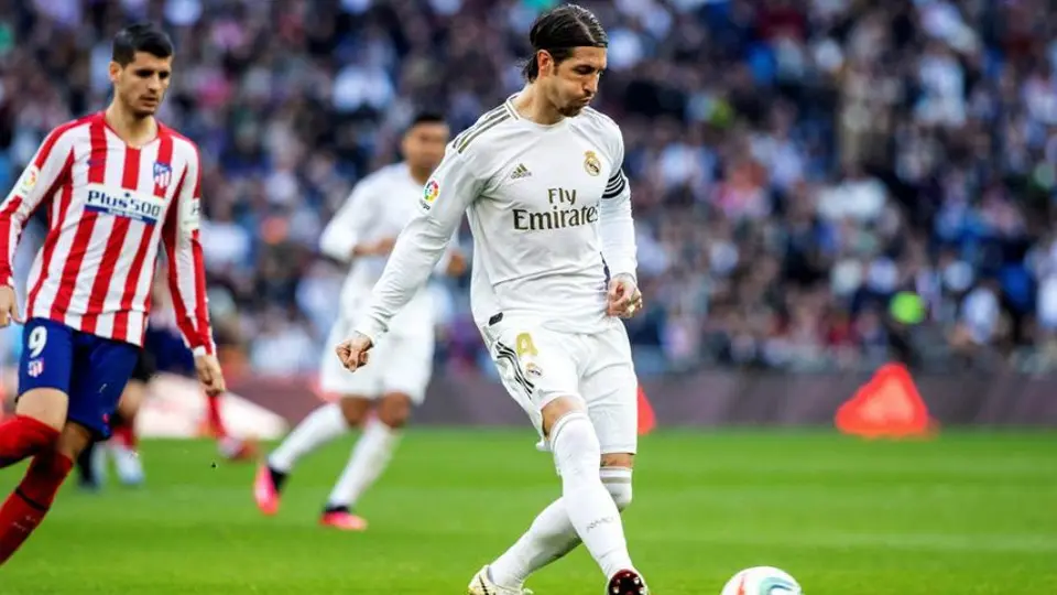 Sergio Ramos, leyenda de los derbis madrileños