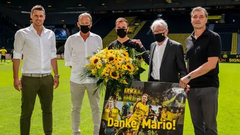 Dortmund: Mario Götze se despidió del equipo tras ocho temporadas