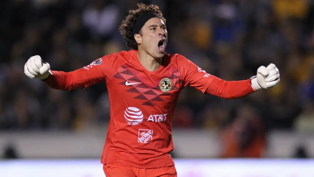 Guillermo Ochoa celebrando un gol del América | IMAGO7