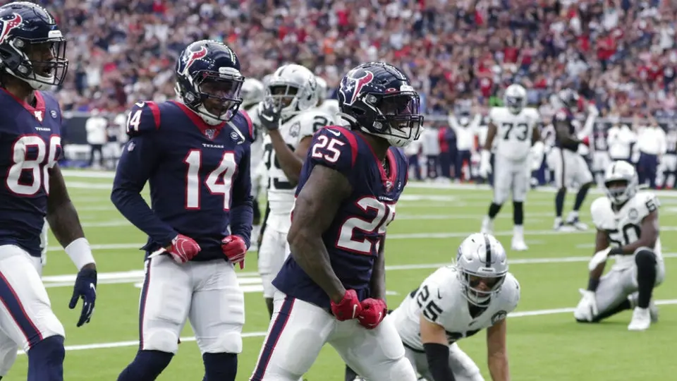 Texans remontó a la 'adversidad' y conquistó la victoria sobre Raiders