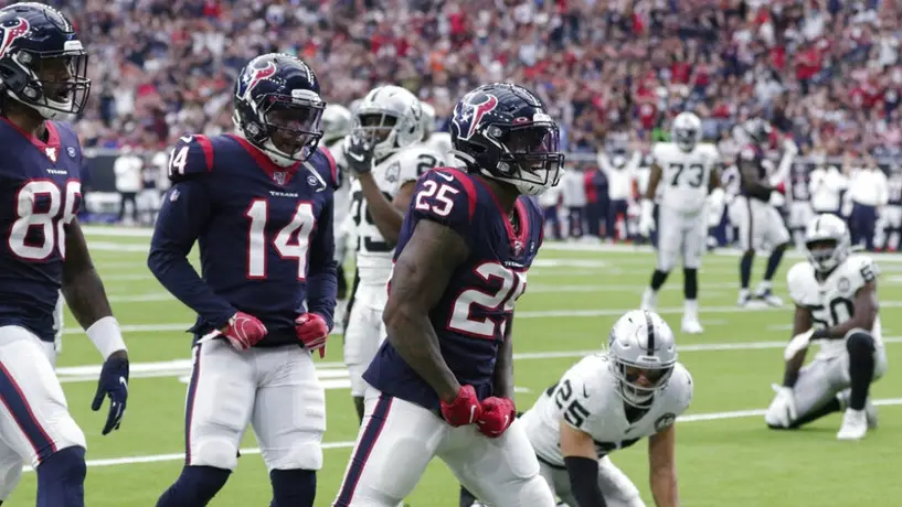 Texans remontó a la 'adversidad' y conquistó la victoria sobre Raiders