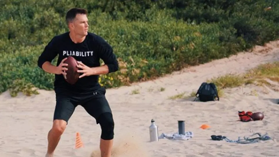 NFL: Tom Brady entrenó en Tampa Bay con el hijo de Deion Sanders