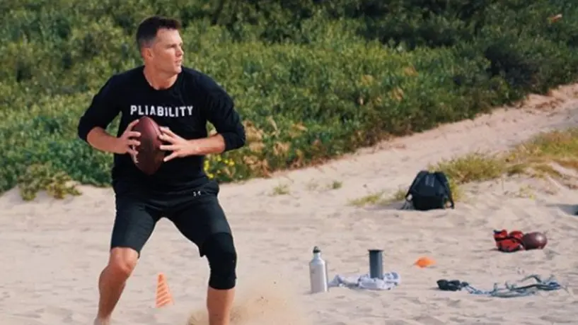 NFL: Tom Brady entrenó en Tampa Bay con el hijo de Deion Sanders