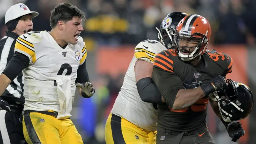 Mason Rudolph, multado tras trifulca vs Myles Garrett