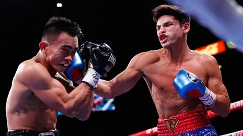 Ryan García se lució al noquear a Romero Duno en Las Vegas
