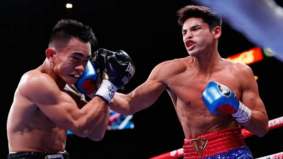 Ryan García se lució al noquear a Romero Duno en Las Vegas