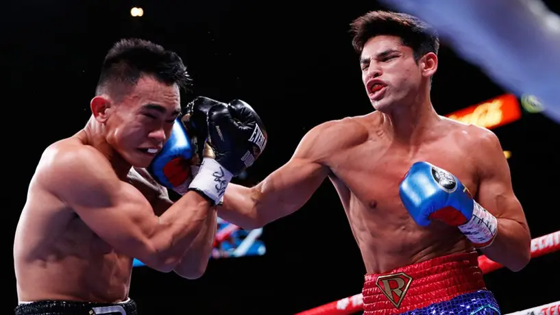 Ryan García se lució al noquear a Romero Duno en Las Vegas