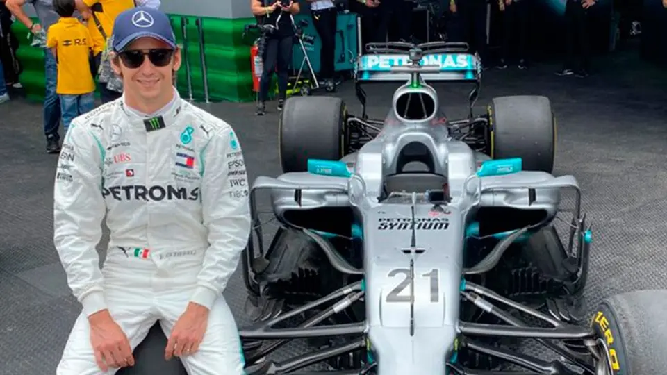 Esteban Gutiérrez logró tercer podio consecutivo en carrera virtual de F1
