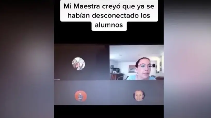 VIDEO: Maestra olvida apagar micrófono e insulta a sus alumnos en clase en línea