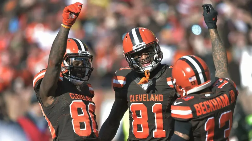 Browns venció a Dolphins con dos anotaciones de Jarvis Landry