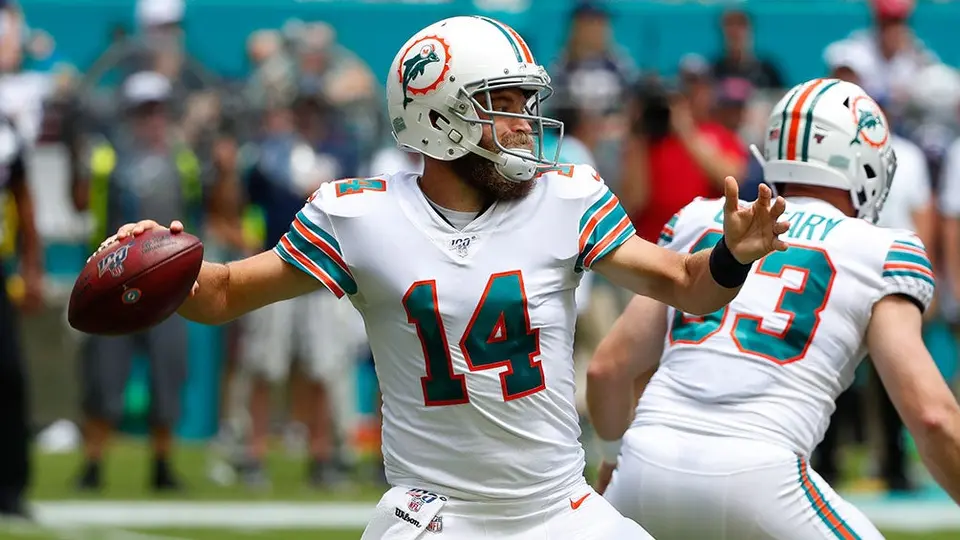 Ryan Fitzpatrick volverá a ser titular con los Miami Dolphins