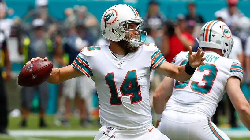Ryan Fitzpatrick volverá a ser titular con los Miami Dolphins