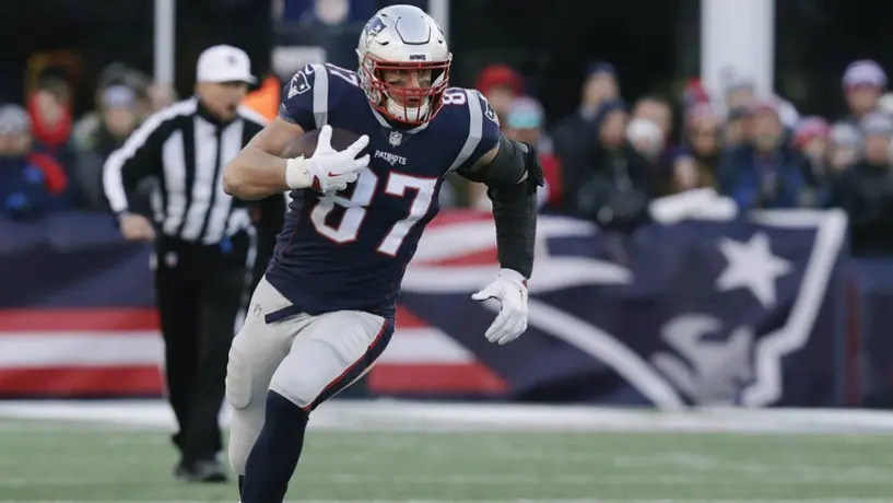 Rob Gronkowski desilusionó a fans de los Patriots con un polémico anuncio