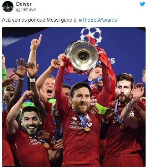 Ríete con los mejores memes de los premios The Best