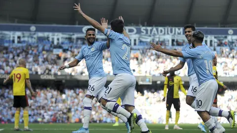 Manchester City goleó al Watford con hat-trick de Bernardo Silva
