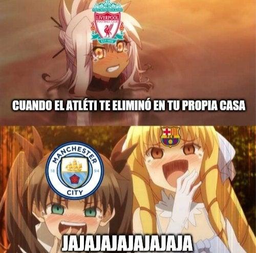 Diviértete con los memes de la eliminación del Liverpool en Champions