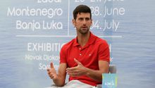 Djokovic: 'El coronavirus me ha hecho estar más en contacto con Federer y Nadal'