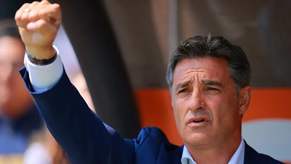 Míchel: "Estoy en el mejor equipo y en el más grande que puedo entrenar"