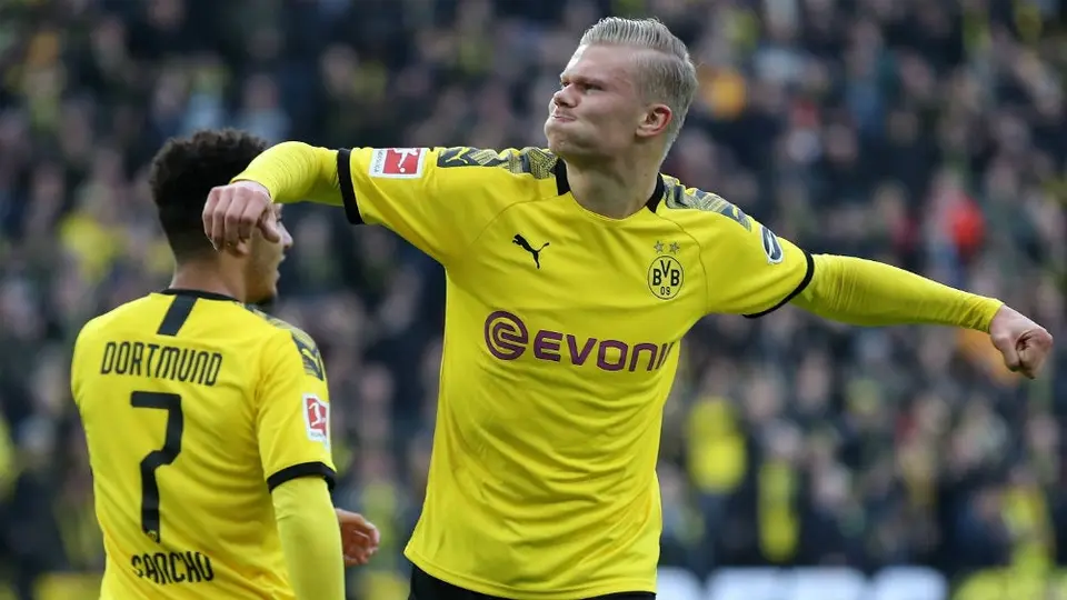 Borussia Dortmund goleó al Union Berlin con nuevo doblete de Haaland