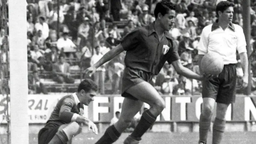 Tomás Balcázar como seleccionado mexicano en el Mundial de Suiza 1954 | MEXSPORT